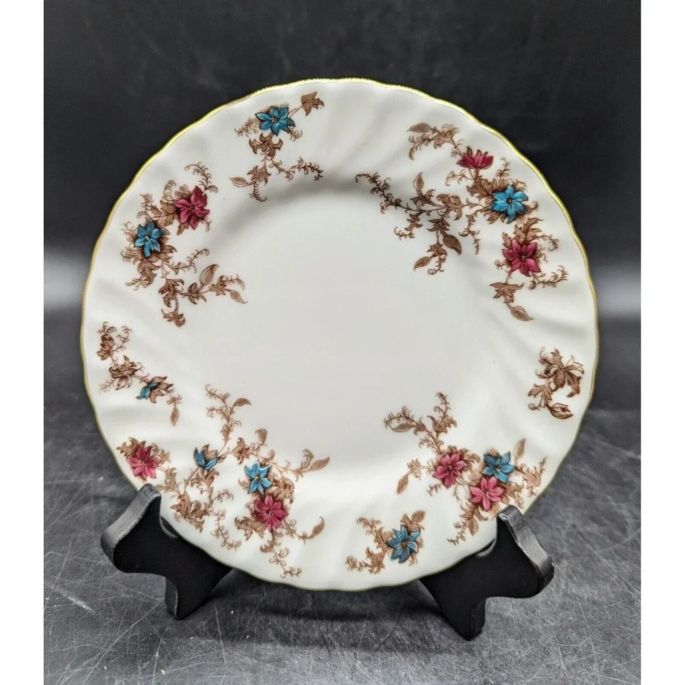 Vintage Minton Ancestral Gold Bread Butter‎ Plate 6.25